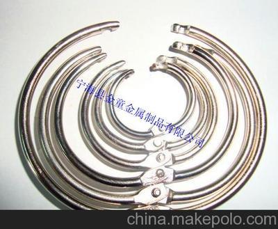 金屬裝訂的藝術(shù) 鐵圈、書圈廠家與書環(huán)圖片大全——以寧?？h金童金屬制品為例